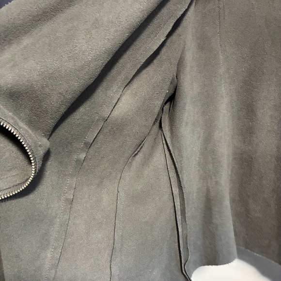 3 for $35 - BlankNYC grey waterfall open cardigan - Picture 4 of 7